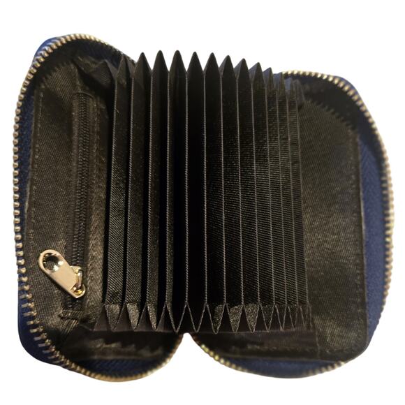 Imeetu RFID Credit Card Holder, Small Leather Zipper Card Case Wallet for Women - Picture 4 of 4